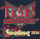 Sticker | TeSeS (Glitter) | Shanghai 2024
