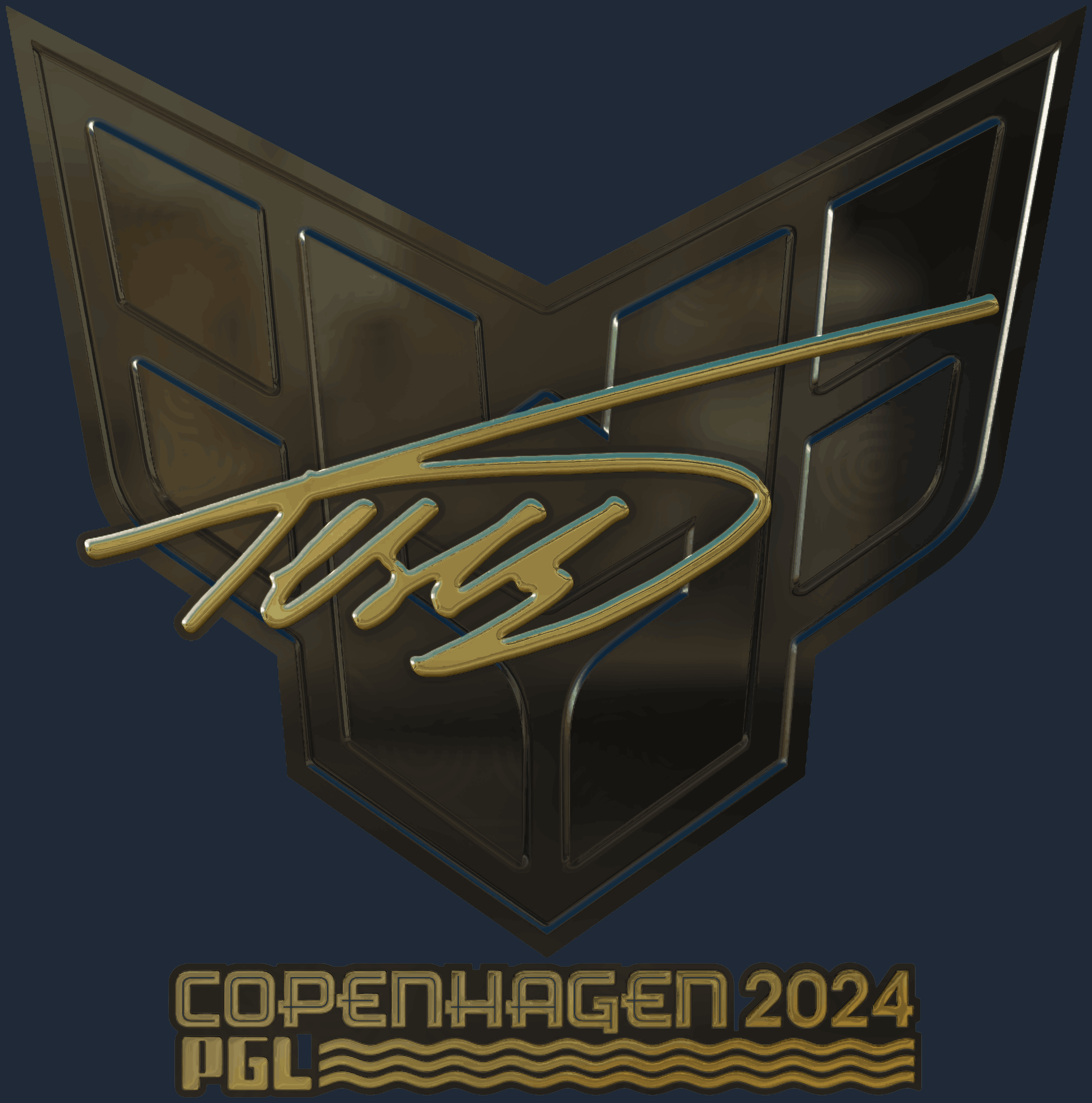 Sticker | TeSeS (Gold) | Copenhagen 2024
