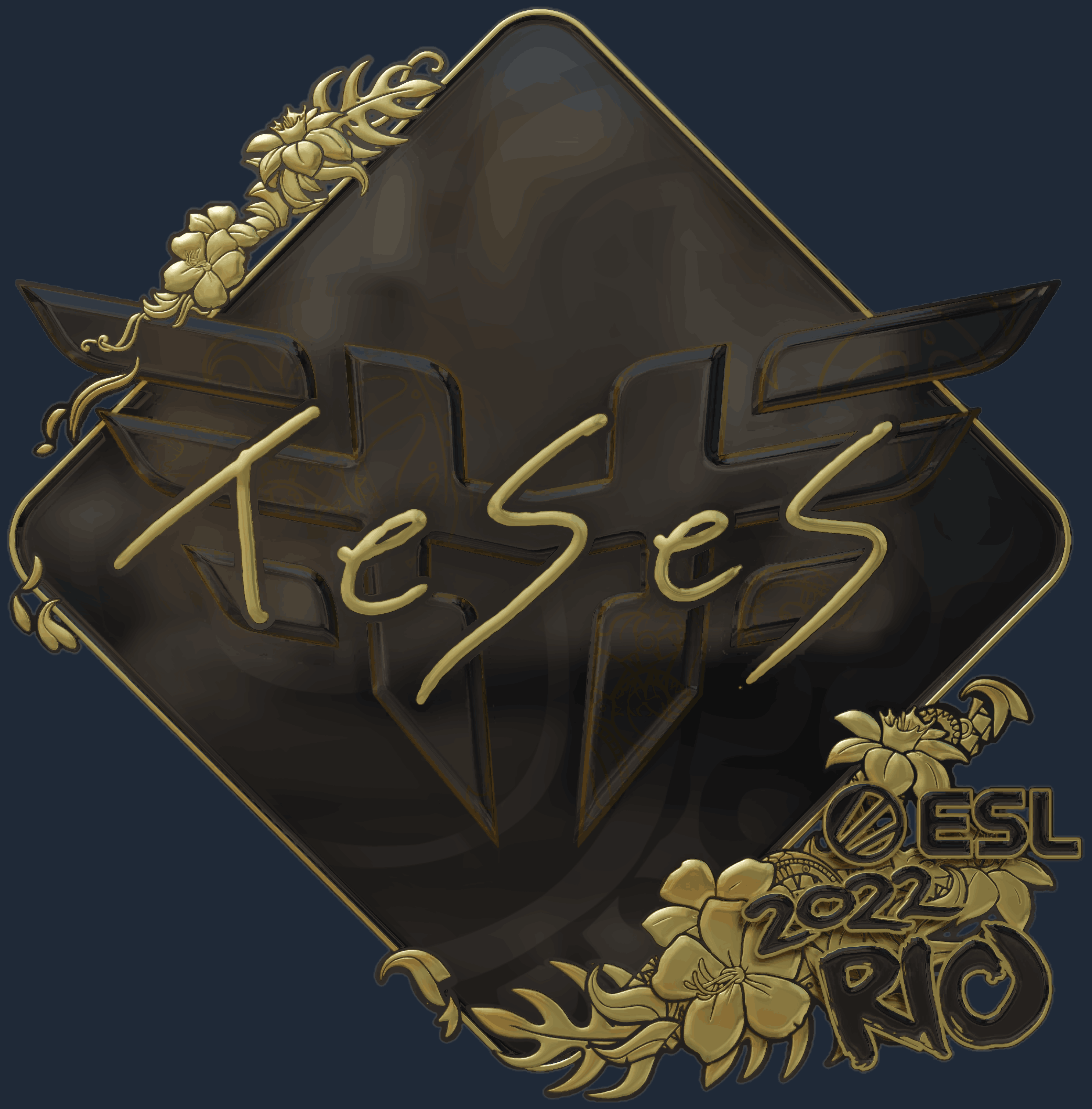 Sticker | TeSeS (Gold) | Rio 2022