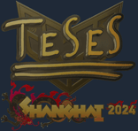 Sticker | TeSeS (Gold) | Shanghai 2024