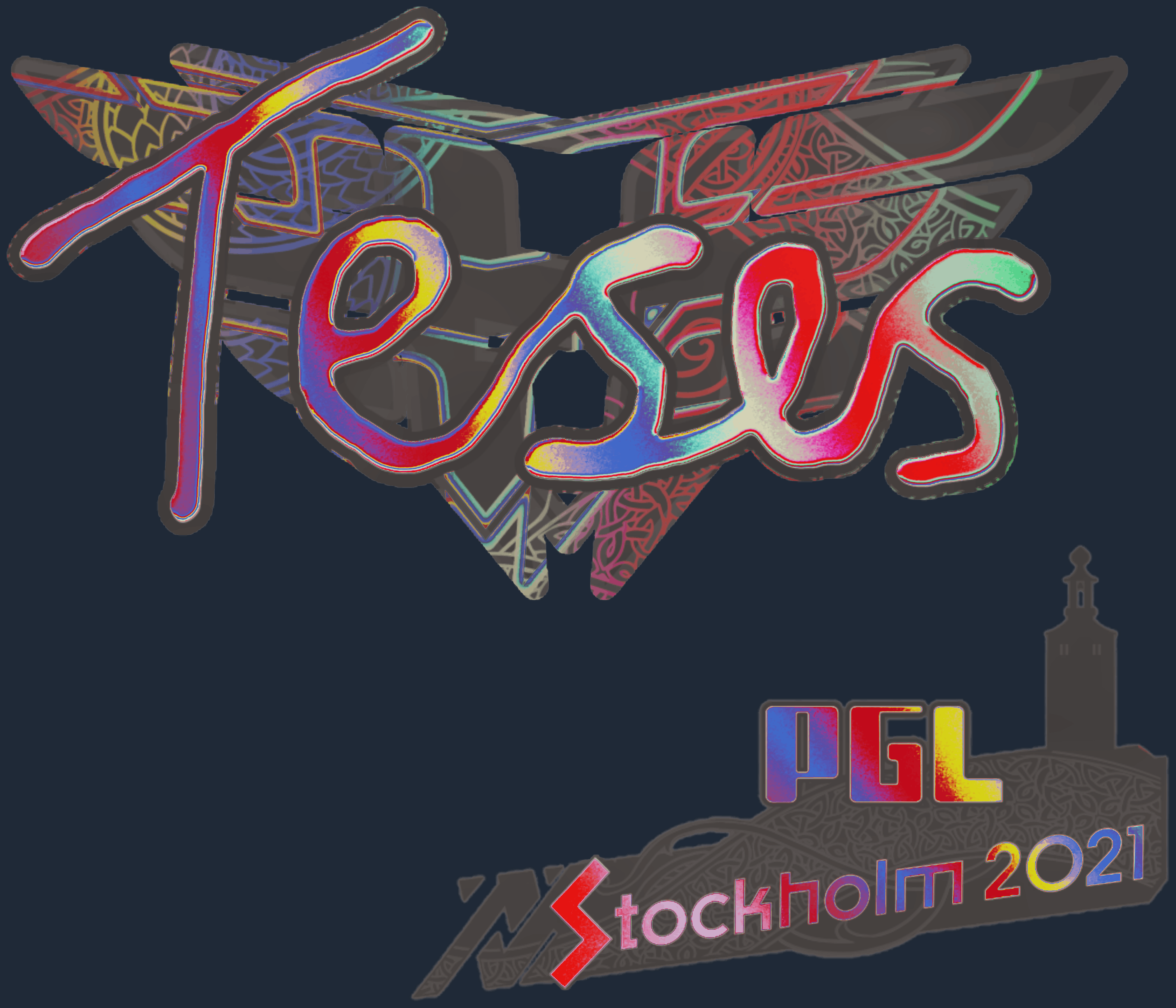 Sticker | TeSeS (Holo) | Stockholm 2021