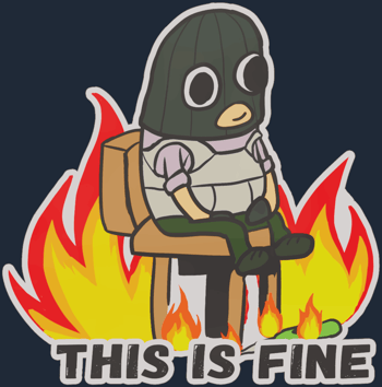 Sticker | This Is Fine (T)