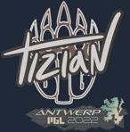 Sticker | tiziaN | Antwerp 2022