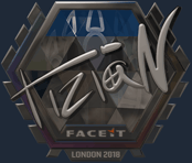 Sticker | tiziaN (Foil) | London 2018
