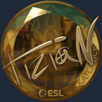 Sticker | tiziaN (Gold) | Katowice 2019