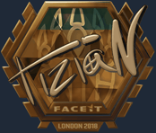 Sticker | tiziaN (Gold) | London 2018