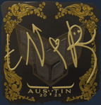 Sticker | tN1R (Gold) | Austin 2025
