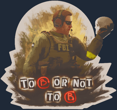 Sticker | To B or not to B