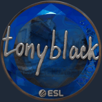 Sticker | tonyblack (Foil) | Katowice 2019