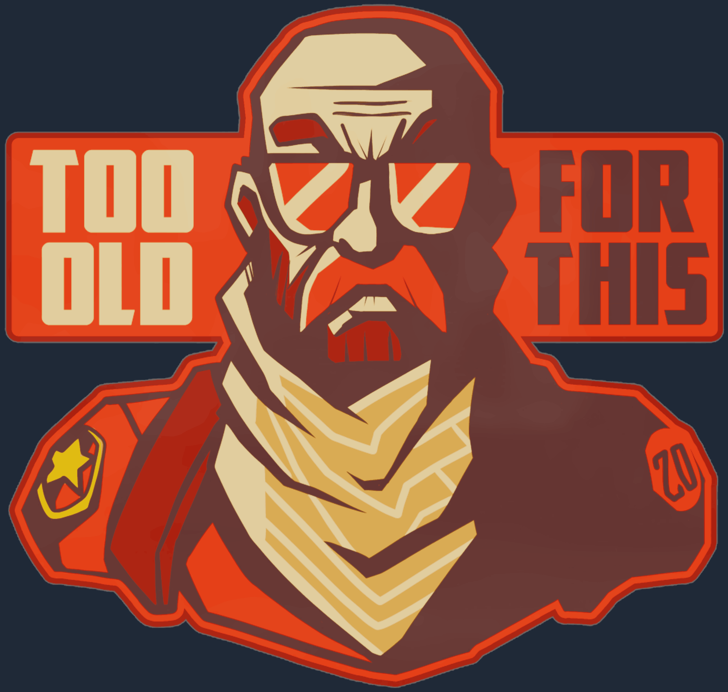 Sticker | Too Old for This