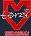 Sticker | torzsi (Glitter) | Copenhagen 2024