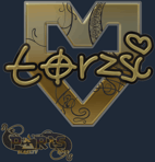 Sticker | torzsi (Gold) | Paris 2023