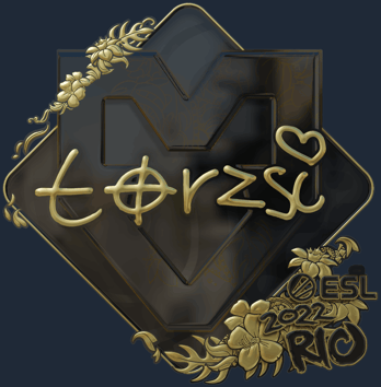 Sticker | torzsi (Gold) | Rio 2022