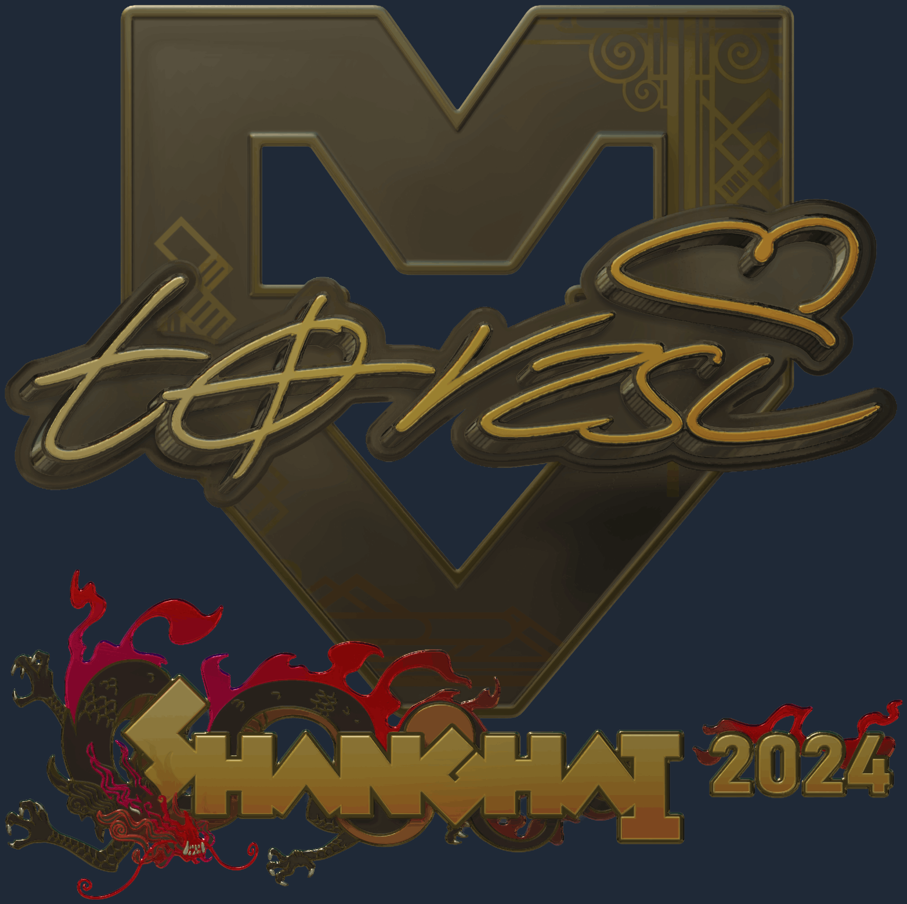 Sticker | torzsi (Gold) | Shanghai 2024