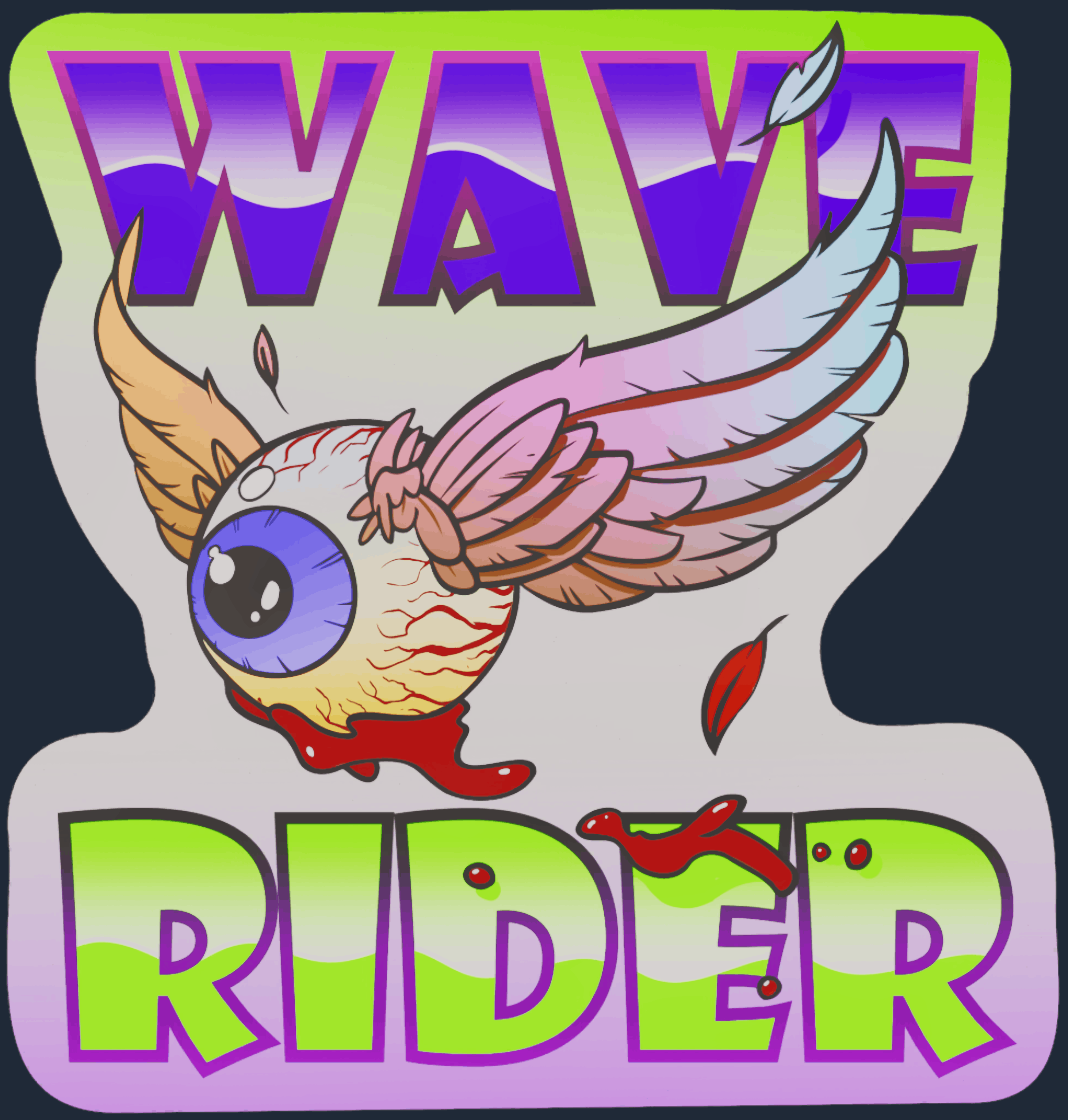 Sticker | Toxic Wave Rider