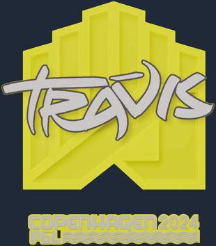 Sticker | TRAVIS | Copenhagen 2024