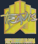 Sticker | TRAVIS (Holo) | Copenhagen 2024