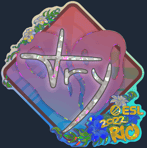 Sticker | TRY (Glitter) | Rio 2022