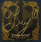Sticker | TRY (Gold) | Austin 2025