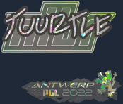 Sticker | Tuurtle (Glitter) | Antwerp 2022