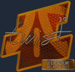 Sticker | twist (Foil) | Atlanta 2017