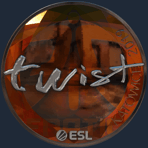 Sticker | twist (Foil) | Katowice 2019