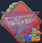 Sticker | Twistzz (Glitter) | Rio 2022