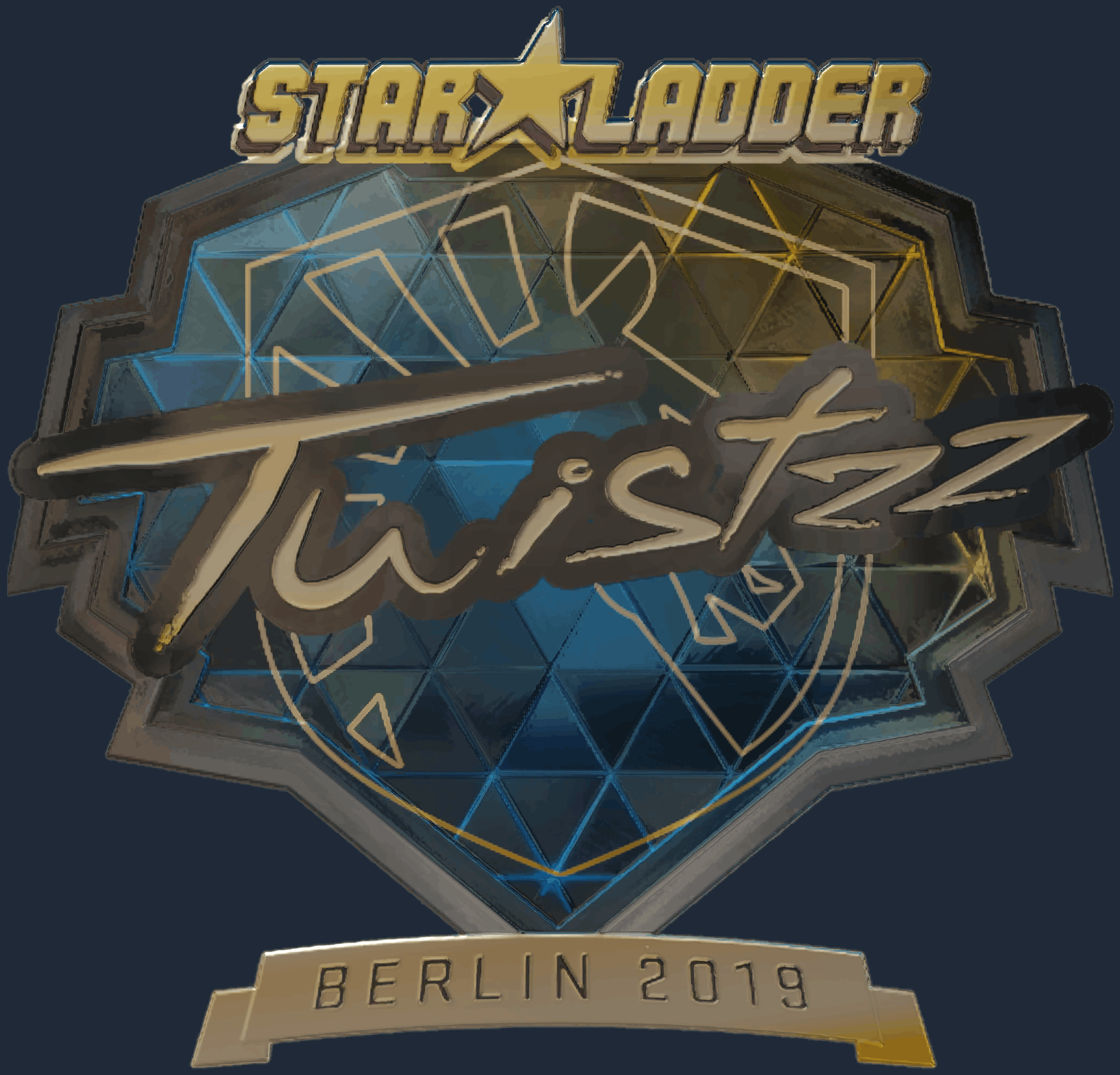 Sticker | Twistzz (Gold) | Berlin 2019