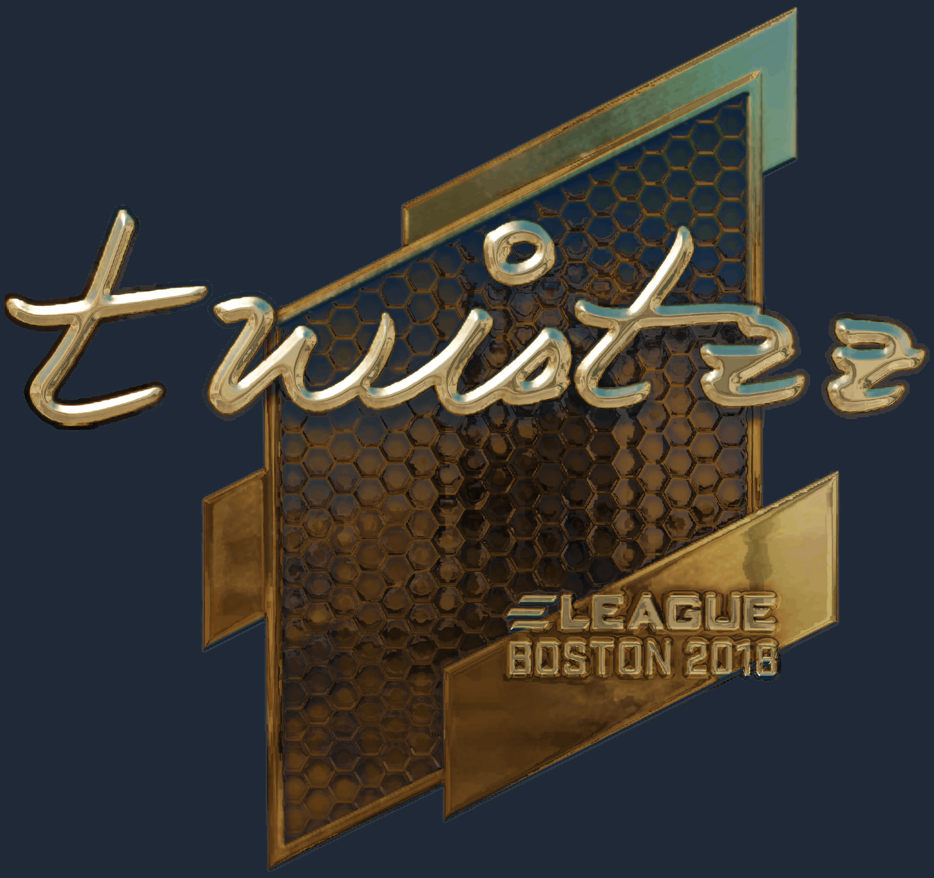 Sticker | Twistzz (Gold) | Boston 2018
