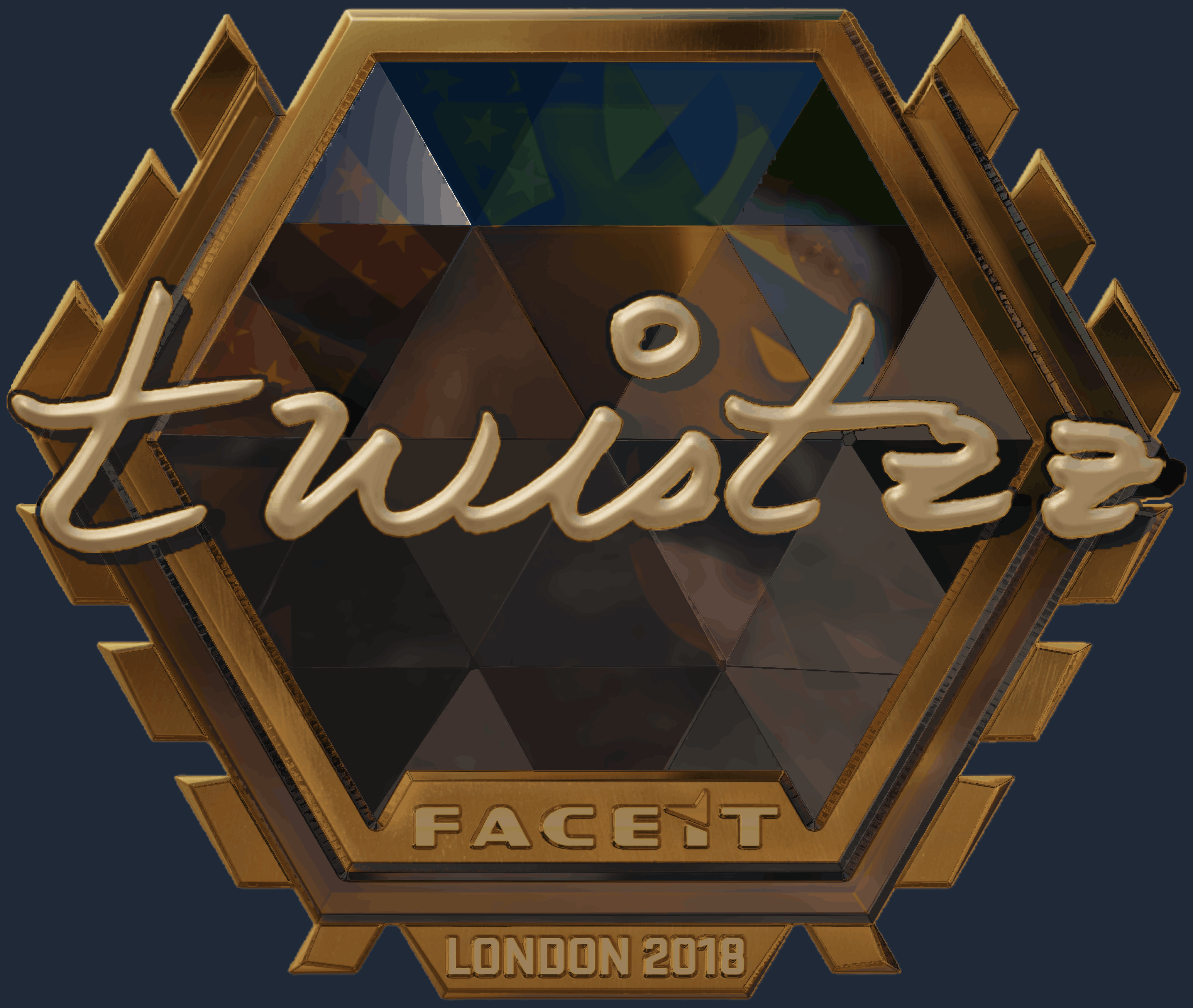 Sticker | Twistzz (Gold) | London 2018