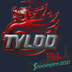 Sticker | Tyloo (Foil) | Stockholm 2021