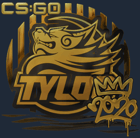 Sticker | TYLOO (Gold) | 2020 RMR image