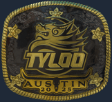 Sticker | TYLOO (Gold) | Austin 2025