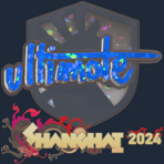 Sticker | ultimate (Glitter) | Shanghai 2024