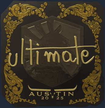 Sticker | ultimate(金色)| 2025年奥斯汀锦标赛