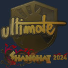 Sticker | ultimate (Gold) | Shanghai 2024 Sticker | ultimate (Gold) | Shanghai 2024 image