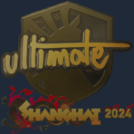 Sticker | ultimate (Gold) | Shanghai 2024