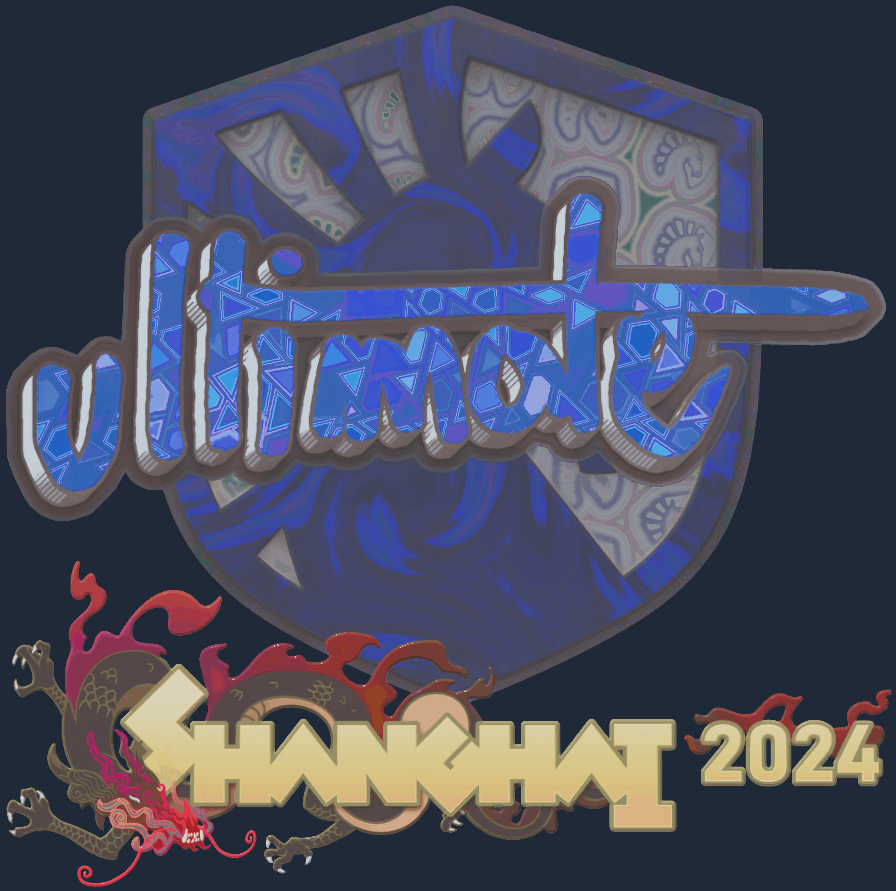Sticker | ultimate (Holo) | Shanghai 2024