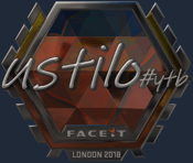Sticker | USTILO (Foil) | London 2018