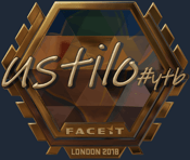 Sticker | USTILO (Gold) | London 2018