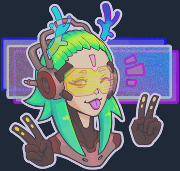 Sticker | V For Victory (Holo)