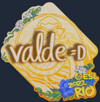 Sticker | v4lde | Rio 2022