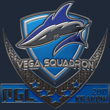 Sticker | Vega Squadron (Foil) | Krakow 2017