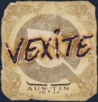 Sticker | vexite | Austin 2025