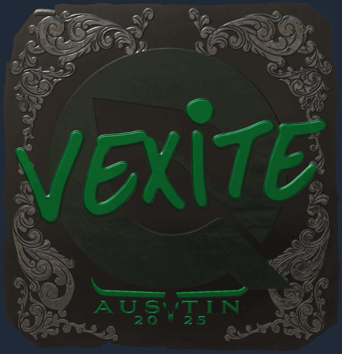 Sticker | vexite (Foil) | Austin 2025