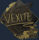 Sticker | vexite (Gold) | Rio 2022 Sticker | vexite (Gold) | Rio 2022 image