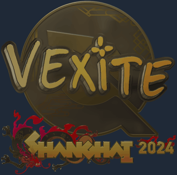 Sticker | vexite (Gold) | Shanghai 2024