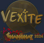 Sticker | vexite (Gold) | Shanghai 2024