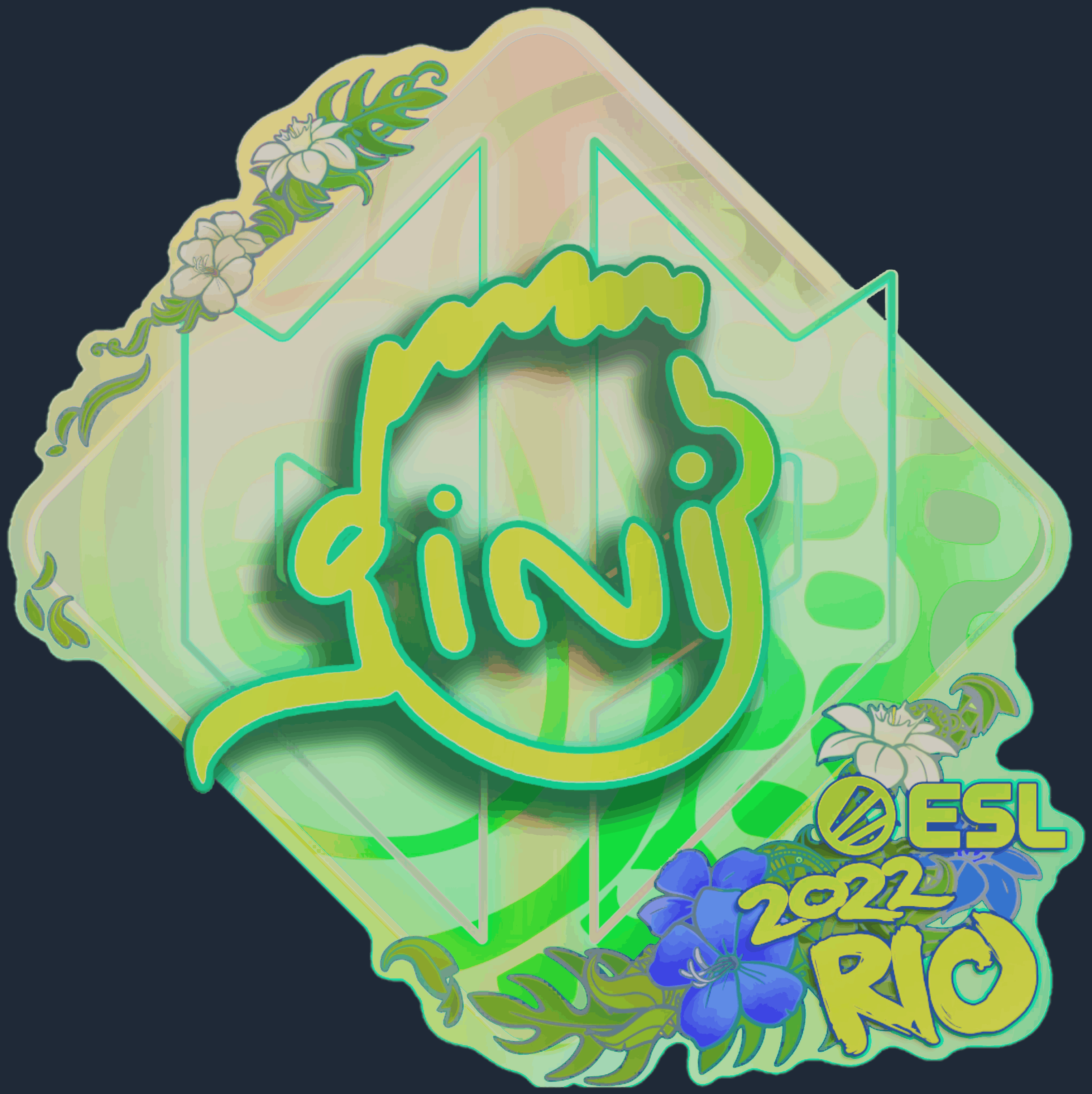 Sticker | VINI (Holo) | Rio 2022
