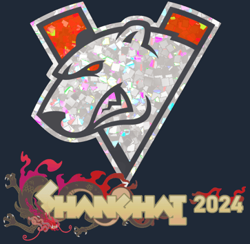 Sticker | Virtus.pro (Glitter) | Shanghai 2024